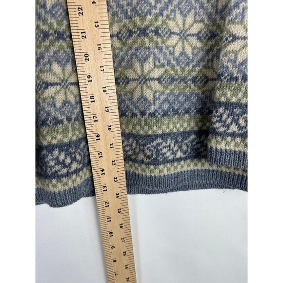 Vintage ALPS Fine Womens 100%Wool Sweater Pull Over Size Medium - Picture 5 of 10